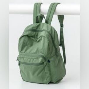 BAGGU Green Backpack